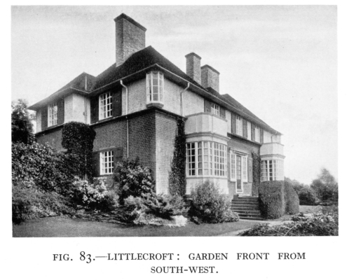Littlecroft garden side 1913